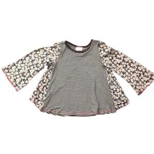 Girls Pink Vanilla Tunic Top Black Pink 4 / 5